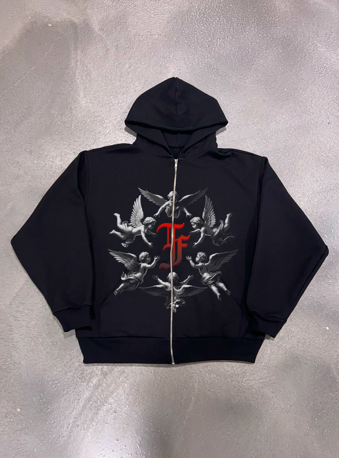 KNOW YOUR WORTH HEAVYWEIGHT ZIP UP HOODIE image 0