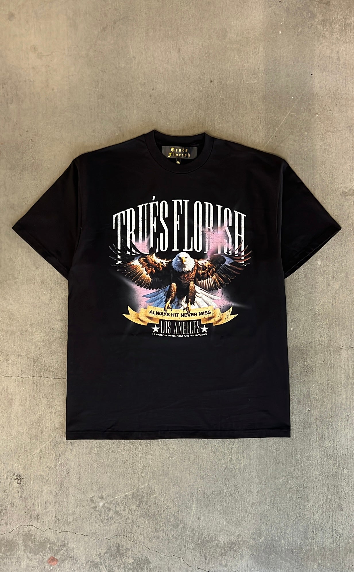 ALWAYS HIT NEVER MISS HEAVY WEIGHT TEE image 0