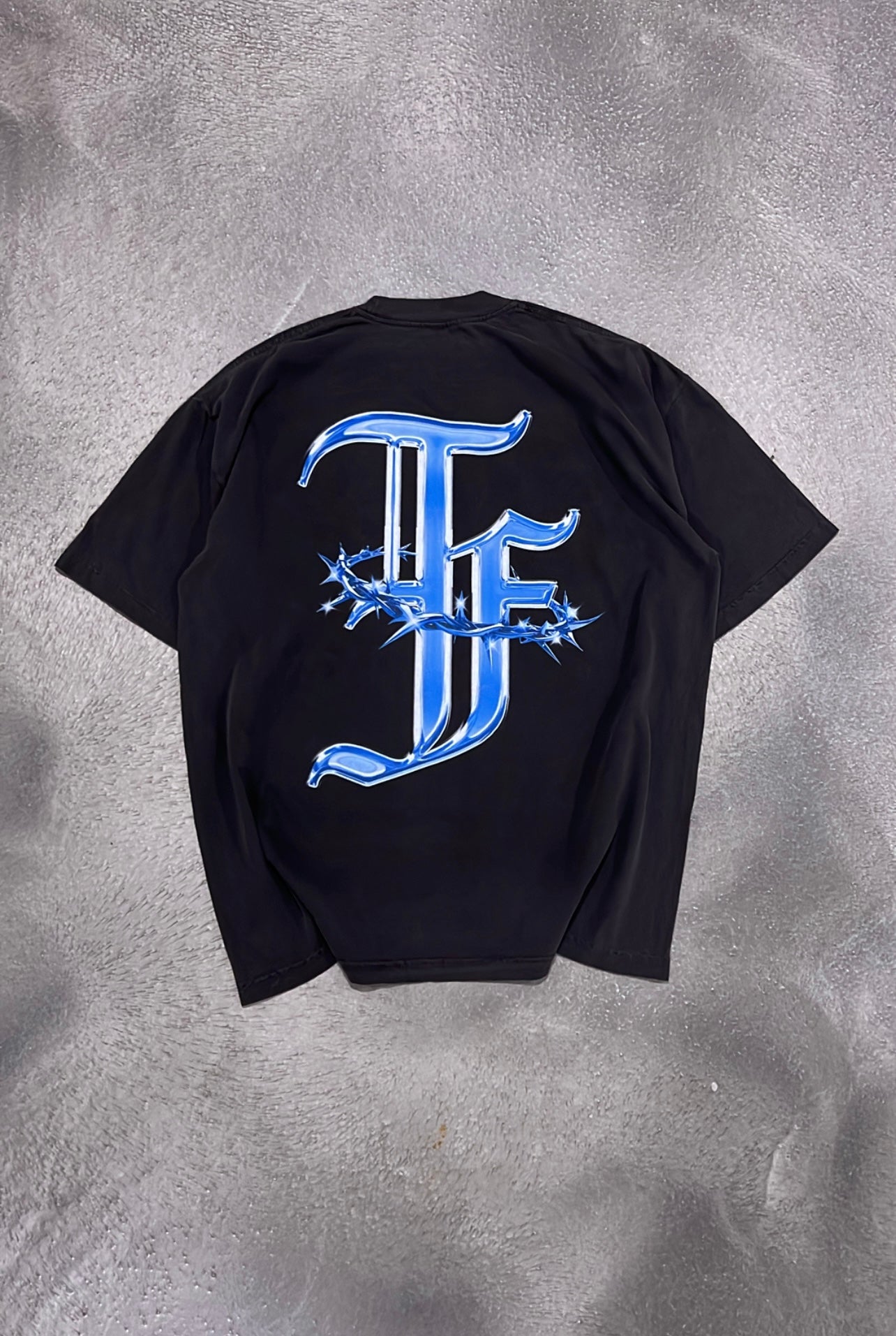 VINTAGE BLACK MARY TEE image 1