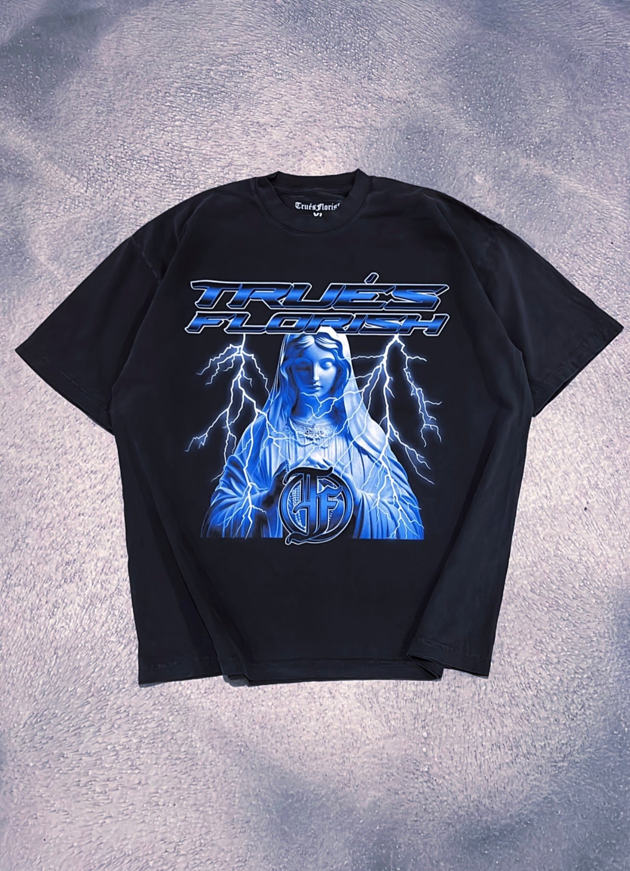 VINTAGE BLACK MARY TEE image 0
