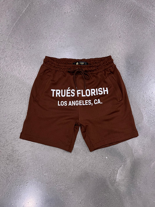 Mocha Trués Florish Mesh Shorts